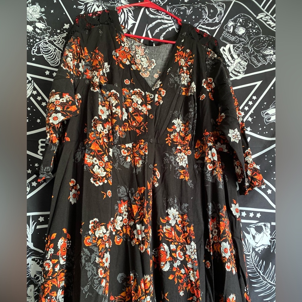 Torrid Maxi Button-up Dress